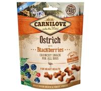 Crunchy Snack Carnilove Autruche & Mûres Chien 200 g