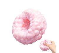 Crunchy Stress Ball - Sand Filled Stretchy Fidget Toy Textured | Sensory Squeeze Ball Hand Tool Elastic Relaxation Toy for Students, Adults, Travel, Office, Classroom