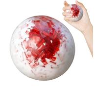 Crunchy Stress Ball Squeeze Toy - 6cm Fidget Ball | Noisy Sensory Slow Rising Texture Durable Hand Toy | Calming Relief for Kids Teens Adults Students Focus Ańxìëtyy Play Use Safe