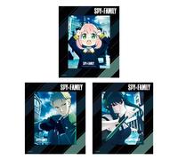 Crunchyroll - Cartes 3D/cartes lenticulaires + cadre - Spy x Family (3 pièces)