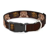 Crunchyroll Collier pour Chien avec Boucle en Plastique Mushoku Tensei Pursena Adoldia Pose et Logo Title Marron 40,6 à 58,4 cm de Large