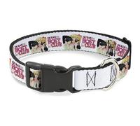 Crunchyroll Collier pour chien avec boucle en plastique Ouran Host Club Kyoya Haruhi et Antoinette Blanc 24,5 à 36,8 cm de large