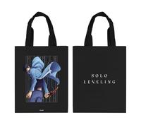 Crunchyroll Solo Leveling - Sac de transport, Tote Bag - original et sous licence, coloré, 44x24x13 cm, Contemporain