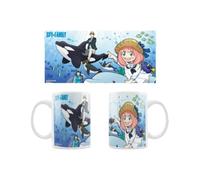 Crunchyroll Tasse Spy x Family Animaux marins – Originale sous licence – 320 ml