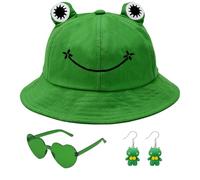 Crunier Bob Grenouille, Chapeau De Pêcheur En Coton Pliable À Large Bord