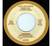 CRUSADERS - street life / the hustler 45 rpm single