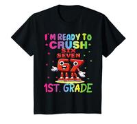 Crush 1ère Année 67 Six Seve 6-7 Italien Brainrot Kids Meme T-Shirt