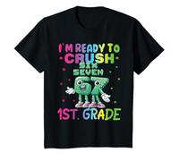 Crush 1ère Année 67 Six Seve 6-7 Italien Brainrot Kids Meme T-Shirt