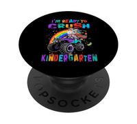 Crush Kindergarten Unicorn Monster Truck Back to School PopSockets PopGrip Adhésif