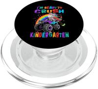 Crush Kindergarten Unicorn Monster Truck Back to School PopSockets PopGrip pour MagSafe