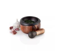 CRUSH Mortier en fonte et bois d'acacia D13 cm ADHOC