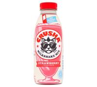 Crusha Mixa Saveur De Fraise Milk-Shake Mélanger Sans Sucre Ajouté (500 Ml)