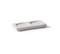 Crushgrind Support pour moulin à épices Tabletopper marbre blanc