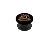 Crushing It George Washington Monster Truck 4 Juillet PopSockets PopGrip Adhésif