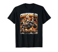 Crushing It George Washington Monster Truck 4 Juillet T-Shirt
