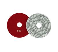CruSio 6 Pouces 150Mm Tampons de Polissage Diamant Sec/Humide Disques de Meulage Flexibles Pour Granit Pour Granit Pierre Béton Marbre Polissage 30#/500#