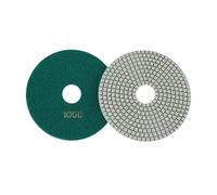 CruSio 6 Pouces 150Mm Tampons de Polissage Diamant Sec/Humide Disques de Meulage Flexibles Pour Granit Pour Granit Pierre Béton Marbre Polissage 30#/1000#