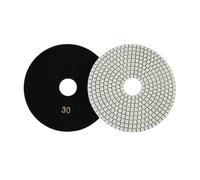 CruSio 6 Pouces 150Mm Tampons de Polissage Diamant Sec/Humide Disques de Meulage Flexibles Pour Granit Pour Granit Pierre Béton Marbre Polissage 30#/30#