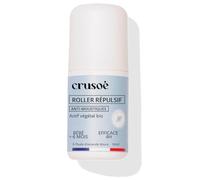 CRUSOÉ - Roll-On Anti Moustiques Bébé - Dès 6 Mois À 3 Ans - Efficacité 4H - Formulation 100% Végétale - À L'Huile D'Amande Douce Bio - Fabriqué En France - 30 ml