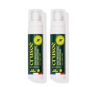 CRUSOÉ - Spray Anti Moustiques - Dès 3 Ans - Efficacité 7H - Zone Tropicale Et Tempérée - Formulation 100% Végétale - Certifié Écogarantie - Fabriqué En France (2 x 75ml)