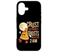 Crust So Thick It Ghosts Me Funny Pizza Slice Men Women Coque pour iPhone 17