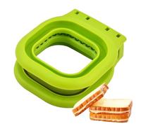 Crustless Sandwich Tool Coupe-déjeuner | Joint durable et forme pour biscuits, collations ou mini sandwichs, ce qui est idéal pour les repas amusants pour les tout-petits,