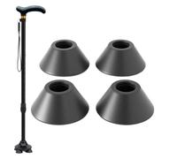 Crutch Tips | 4 Pieces Non Slip Heavy Duty Walker Leg Feet Covers | Walking