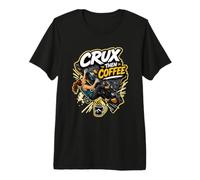 Crux Then Coffee Bloc Escalade Prises T-Shirt Haut de Gamme