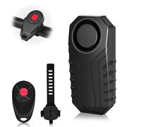 Cruxer 1 alarme de vélo avec télécommande, détecteur de mouvement sans fil, système d'alarme pour moto, vélo, protection antivol, 113 dB, accessoires pour VTT, scooter électrique
