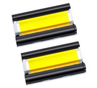 Cruxer Lot de 2 Cartouches d'encre compatibles avec Canon Selphy CP1500 CP1300 KP 10 x 15 Cartouches d'encre pour imprimante Photo Selphy CP CP910 CP780 CP760 CP1000 CP1200