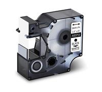 Cruxer Lot de 3 rubans d'étiquettes autocollantes de rechange pour DYMO D1 24 mm pour D1 53713 S0720930 Noir sur blanc pour LabelWriter 450 Duo 400 LabelManager 300 400 450D