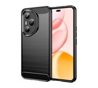 Cruzerlite Coque de protection pour Honor 400 Pro, texture en fibre de carbone, anti-rayures, absorption des chocs, noire