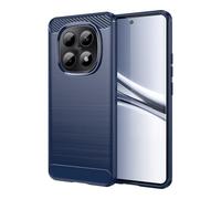 Cruzerlite Coque de Protection pour Redmi Note 15 5G - Texture en Fibre de Carbone - Anti-Rayures - Absorption des Chocs - Coque pour Redmi Note 15 5G (2025) (Bleu)