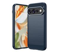 CruzerLite Coque pour Google Pixel 11, texture en fibre de carbone, anti-rayures et absorption des chocs, conçue pour Google Pixel 11 Pro (2026) bleu
