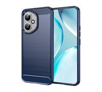 CruzerLite Coque pour Honor 400, texture en fibre de carbone, anti-rayures et absorption des chocs, conçue pour Honor 400 (2025) (bleu)