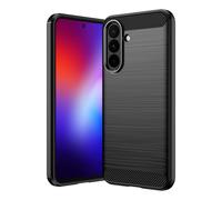 CruzerLite Coque pour Samsung Galaxy A27 5G, texture en fibre de carbone, anti-rayures et absorption des chocs, conçue pour Samsung Galaxy A27 5G (2026) (noir)