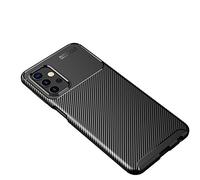 Cruzerlite Coque pour Samsung Galaxy A32 5G, Carbon Fiber Texture Design Cover Anti-Scratch Shock Absorption Case pour Samsung Galaxy A32 5G (2021) (Carbon Black)