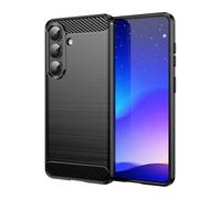 CruzerLite Coque pour Samsung Galaxy S Plus, texture en fibre de carbone, anti-rayures et absorption des chocs, conçue pour Samsung Galaxy S Plus (2026) (noir)