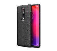 Cruzerlite Coque pour Xiaomi Mi 9T, Coque pour Xiaomi Mi 9T Pro, Back Cover Anti-Scratch Shock Absorption Case pour Xiaomi Mi 9T /9T Pro (Leather Black)