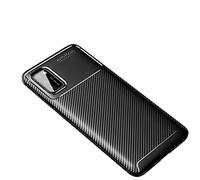 Cruzerlite Coque Samsung Galaxy A02s, Coque Galaxy A02s, Carbon Fiber Texture Design Cover Anti-Scratch Shock Absorption Case for Samsung Galaxy A02s (2021) (Carbon Black)