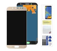 CrUzex écran LCD 5.2''LCD Fit Samsung Compatible avec Galaxy J5 2017 J530 J530F SM-J530F LCD à écran tactile Digitizer Compatible avec Samsung J5 Pro Ajustable(Adjustable Gold)