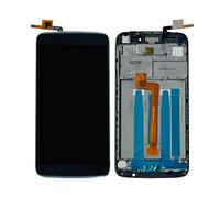 CrUzex écran LCD 5.5" adapté Compatible avec Alcatel One Touch Idol 3 OT6045 6045 6045K 6045Y écran Tactile Digitizer LCD Assemblée avec Cadre
