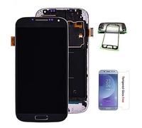 CrUzex écran LCD Ajustement LCD Compatible avec Samsung Galaxy S4 Affichage écran Tactile GT-I9505 I9500 I9505 I9506 I9515 I9506 Assemblage DE DIVITIMANT avec Un Protecteur D'ÉCRAN (Color : Blue)