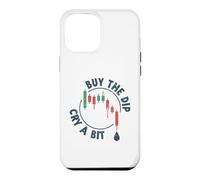 Cry a Bit Buy The Dip Crypto-Currency Trading Traders Funny Coque pour iPhone 12 Pro Max
