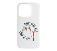Cry a Bit Buy The Dip Crypto-Currency Trading Traders Funny Coque pour iPhone 14 Pro
