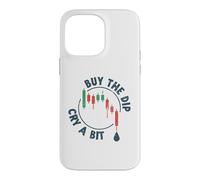 Cry a Bit Buy The Dip Crypto-Currency Trading Traders Funny Coque pour iPhone 14 Pro Max