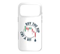 Cry a Bit Buy The Dip Crypto-Currency Trading Traders Funny Coque pour iPhone 17 Pro Max