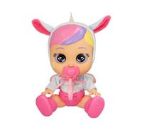 CRY BABIES Day Care Jenna, Poupée avec Une Tenue de Crèche et 3 Accessoires, Elle Pleure de Vraies Larmes, Jouet Cadeau pour Enfants à partir de 18 Mois