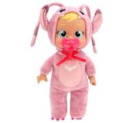 Cry Babies Disney Angel Poupée bébé en Peluche Poupée bébé en Peluche habillée inspirée d’Angel, l’Amie de Stitch de Disney, Qui pleure de Vraies Larmes Filles-garçons à partir de 3 Ans