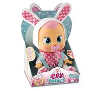 Cry Babies Dressy Coney - Poupée interactive qui pleure de vraies larmes avec pyjama lapin - Poupon idéal pour enfants à partir de 18 mois